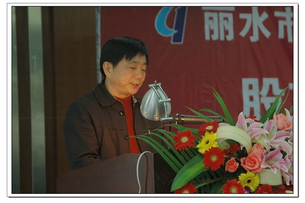 副總經(jīng)理何赤詮作《股份有限公司董事、監(jiān)事選舉辦法》